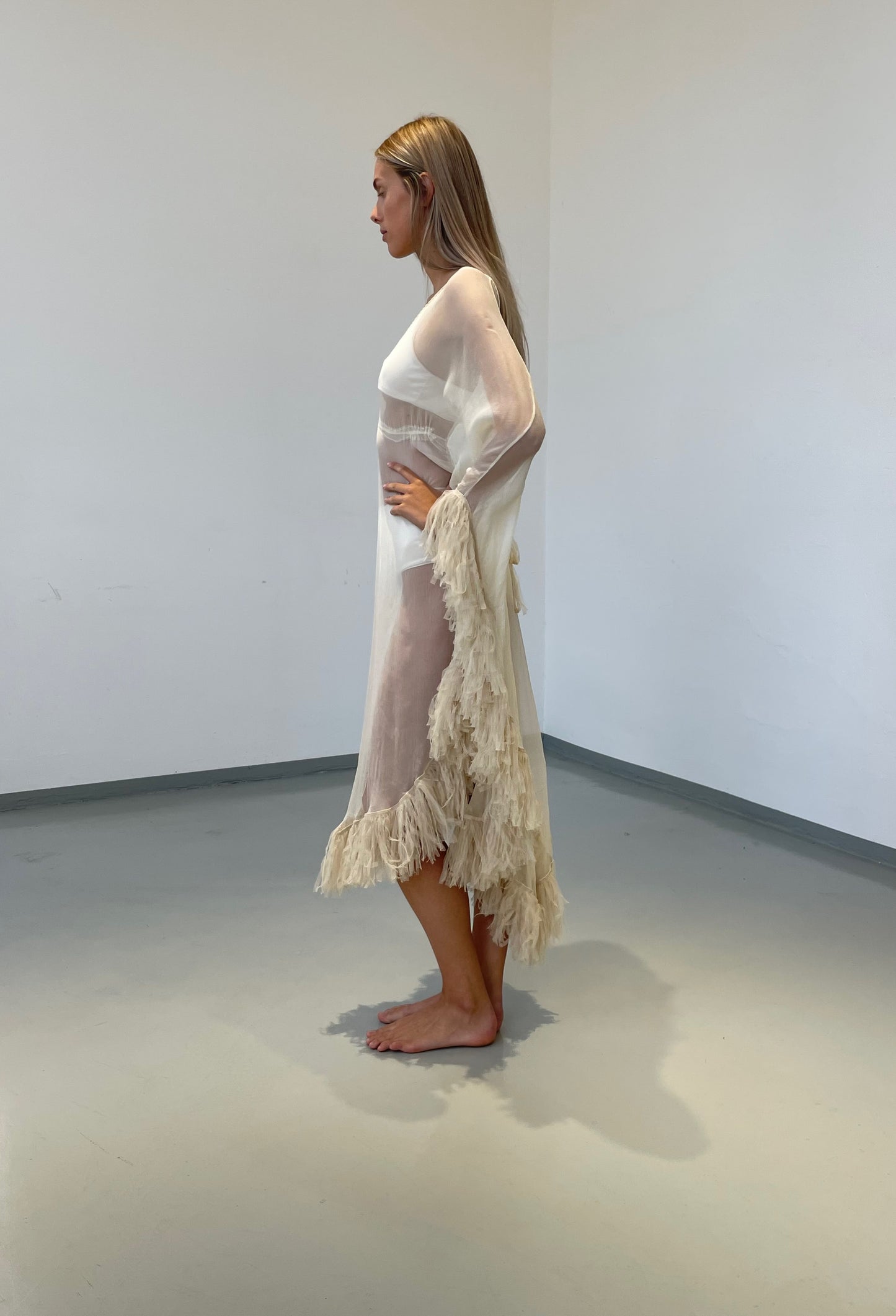 Swan Voile Ivory