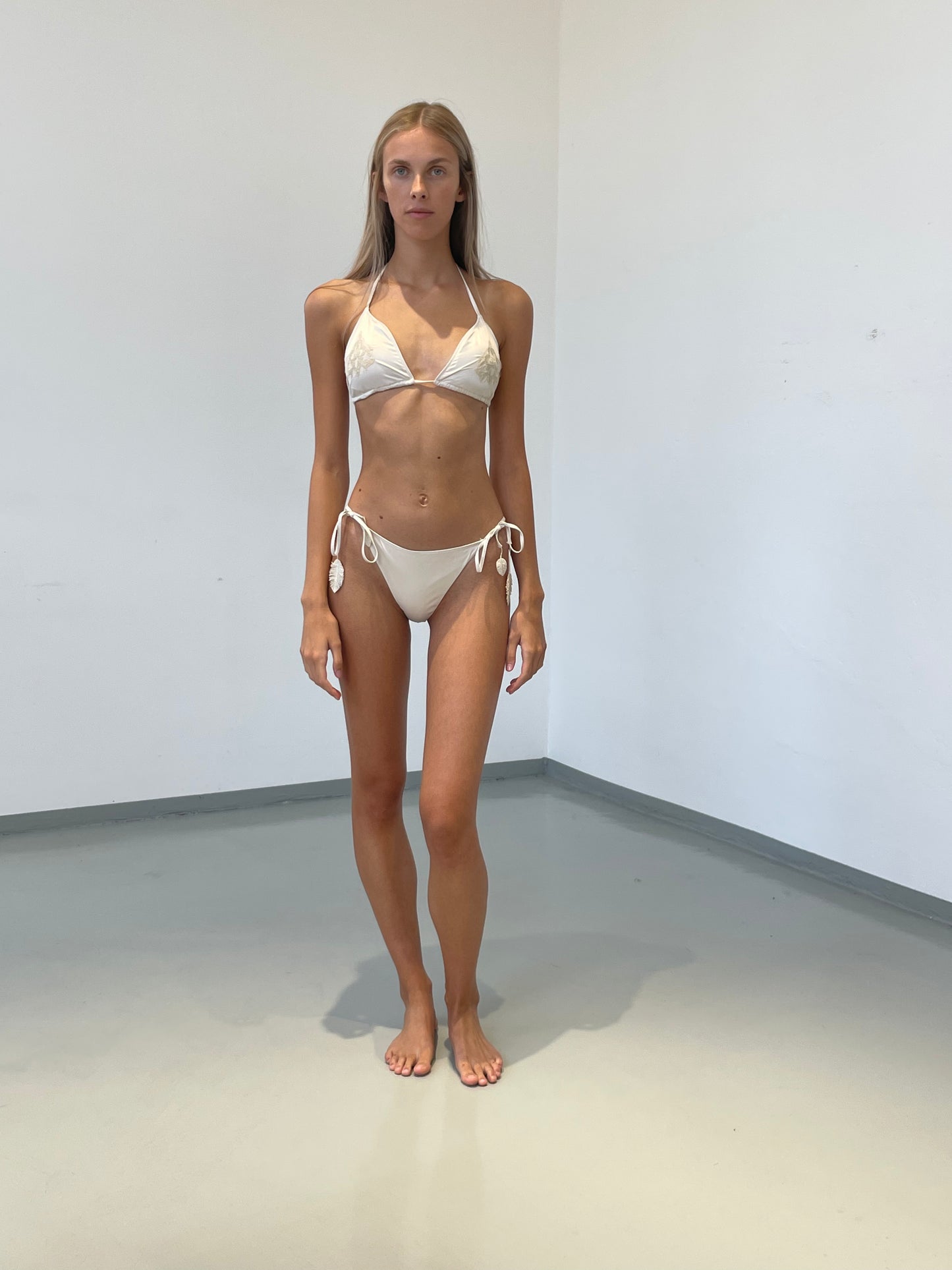 Eva Satin Broderie Silk