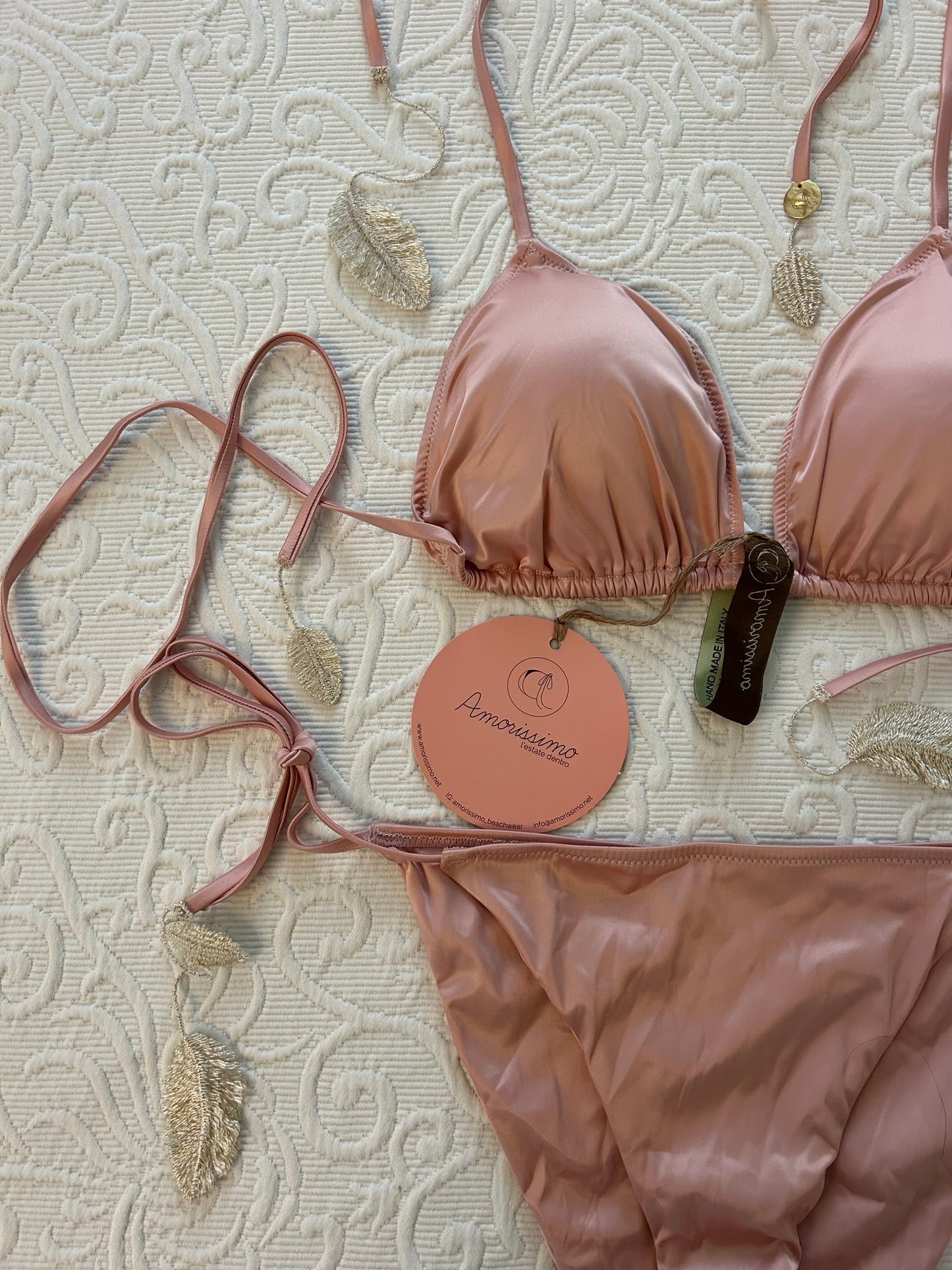 Eva satin rose