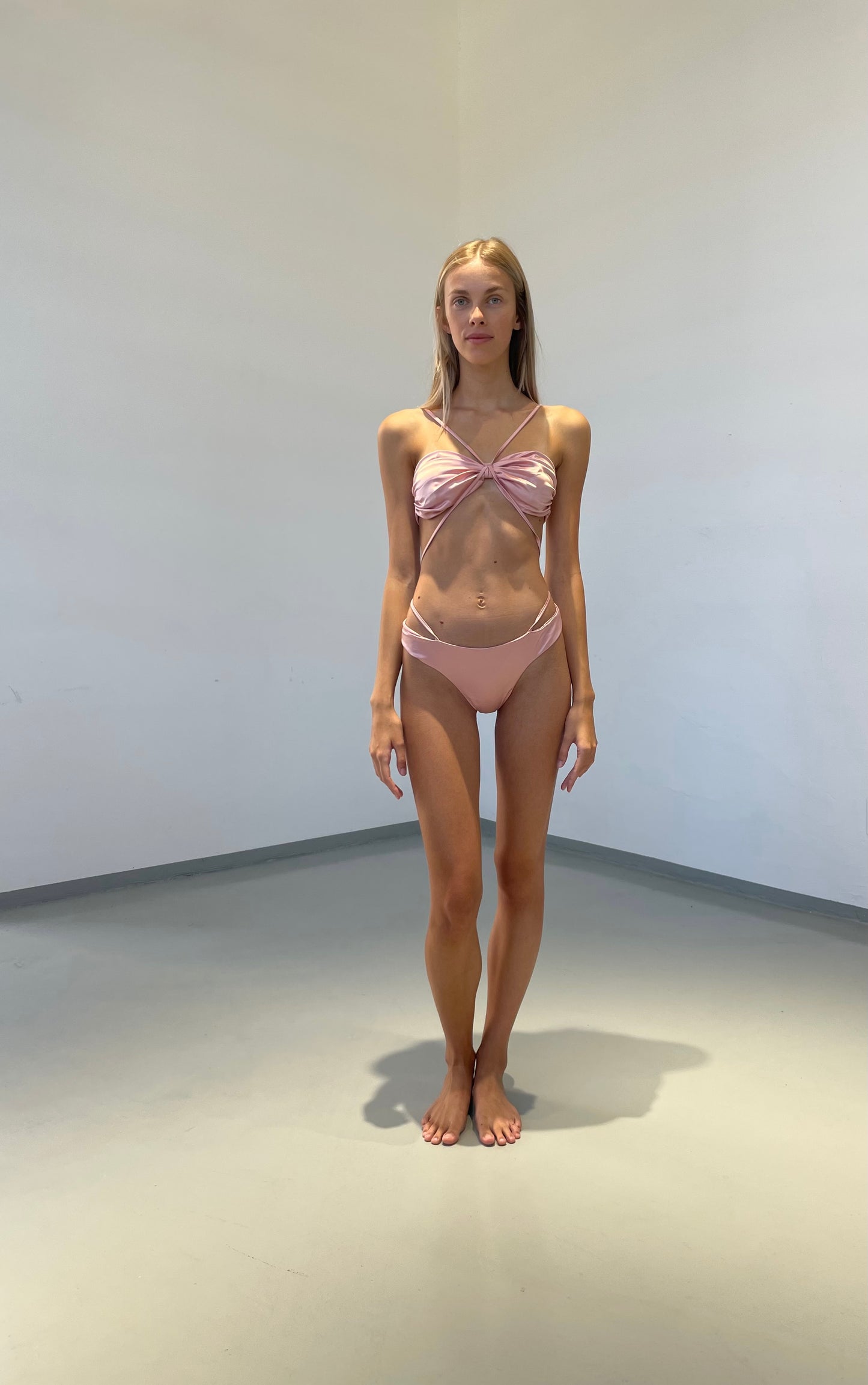 Oleander brief satin rose