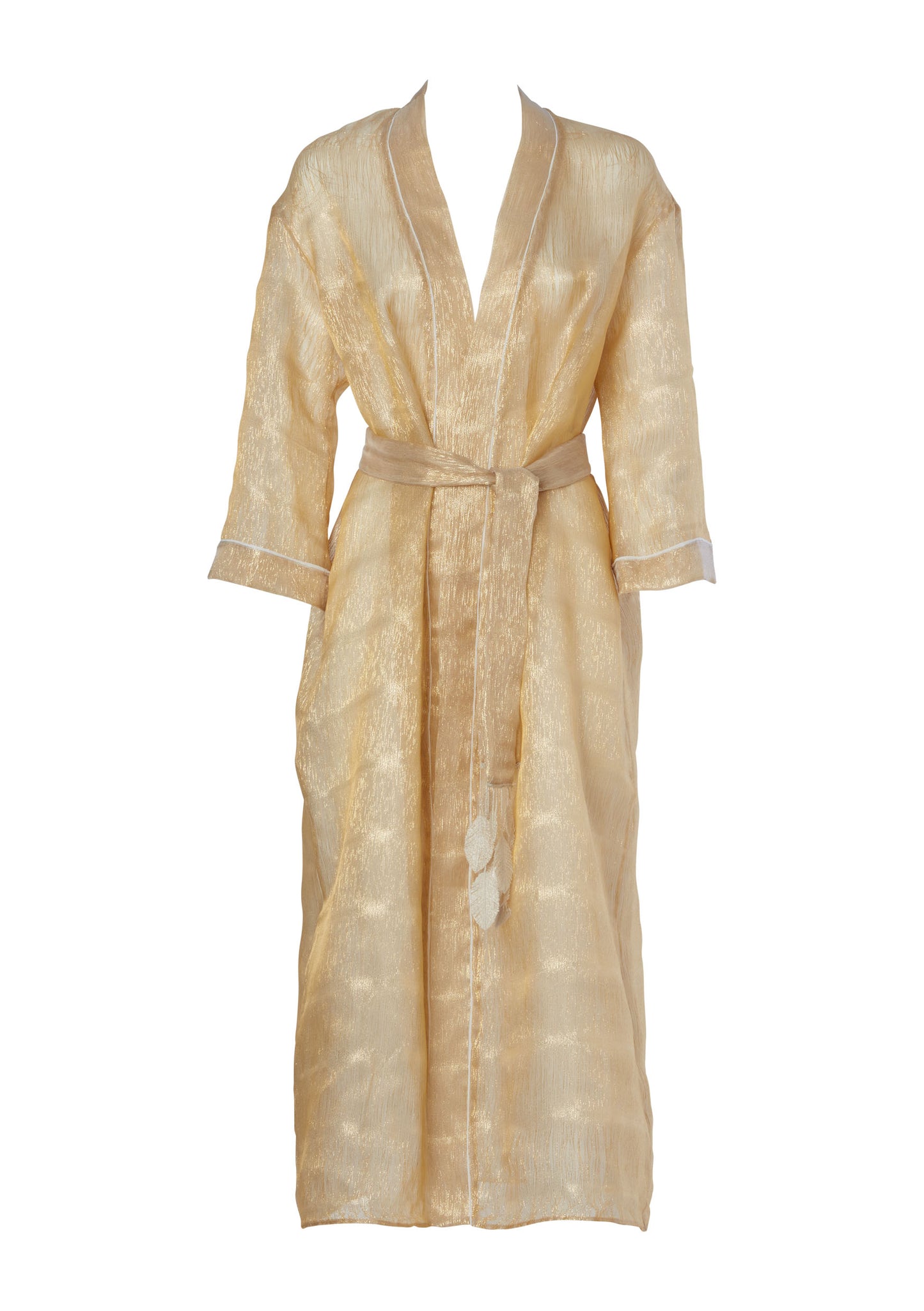 Saudade lamè Ivory